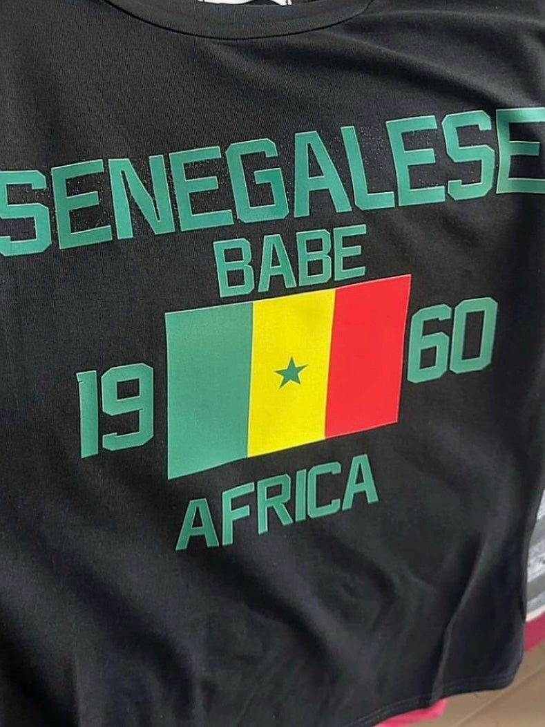 Top Senegalese Babe - Manches longues