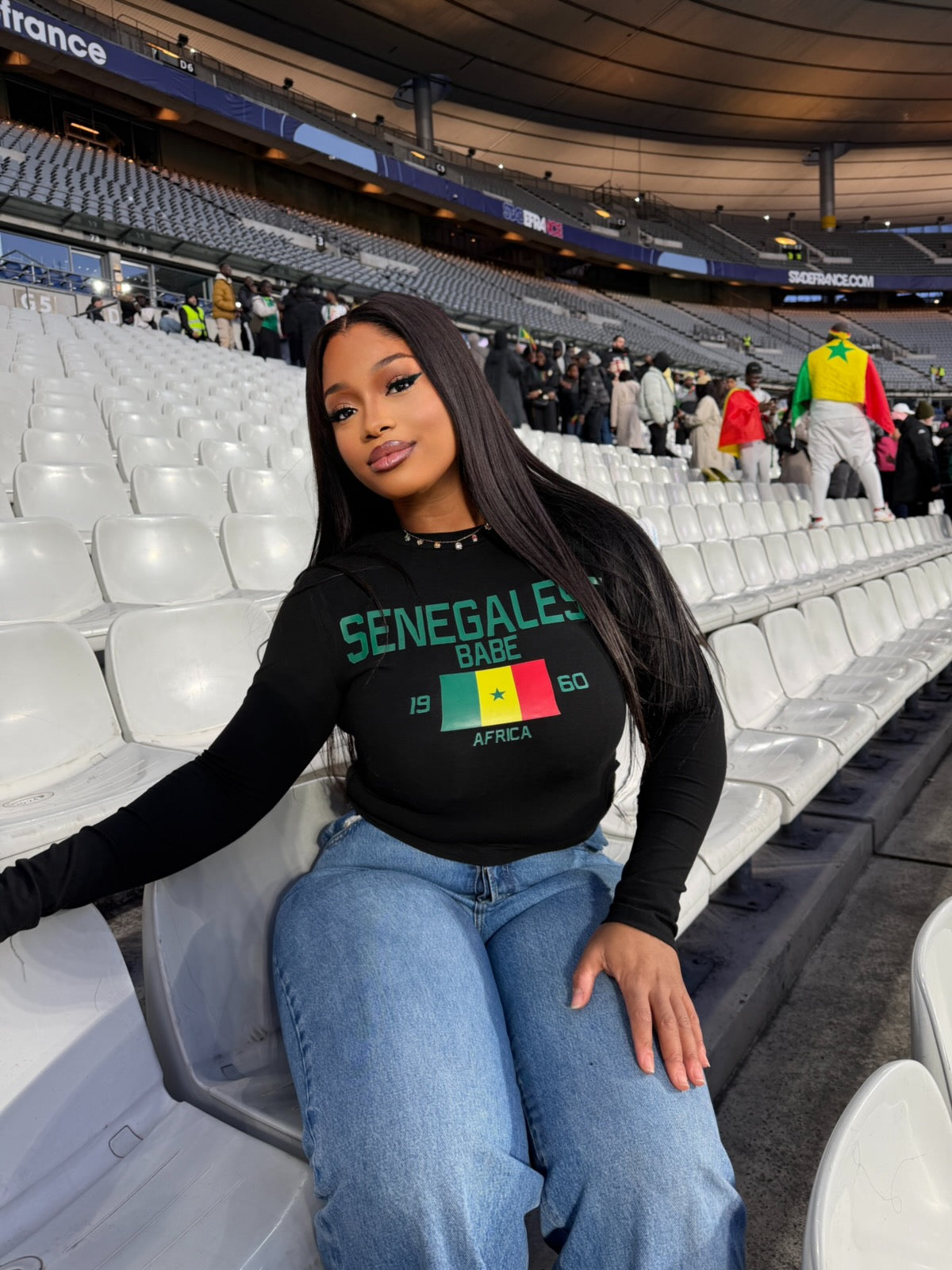 Top Senegalese Babe - Manches longues